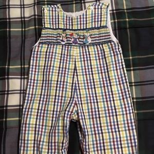 Snowman Smocked Longall